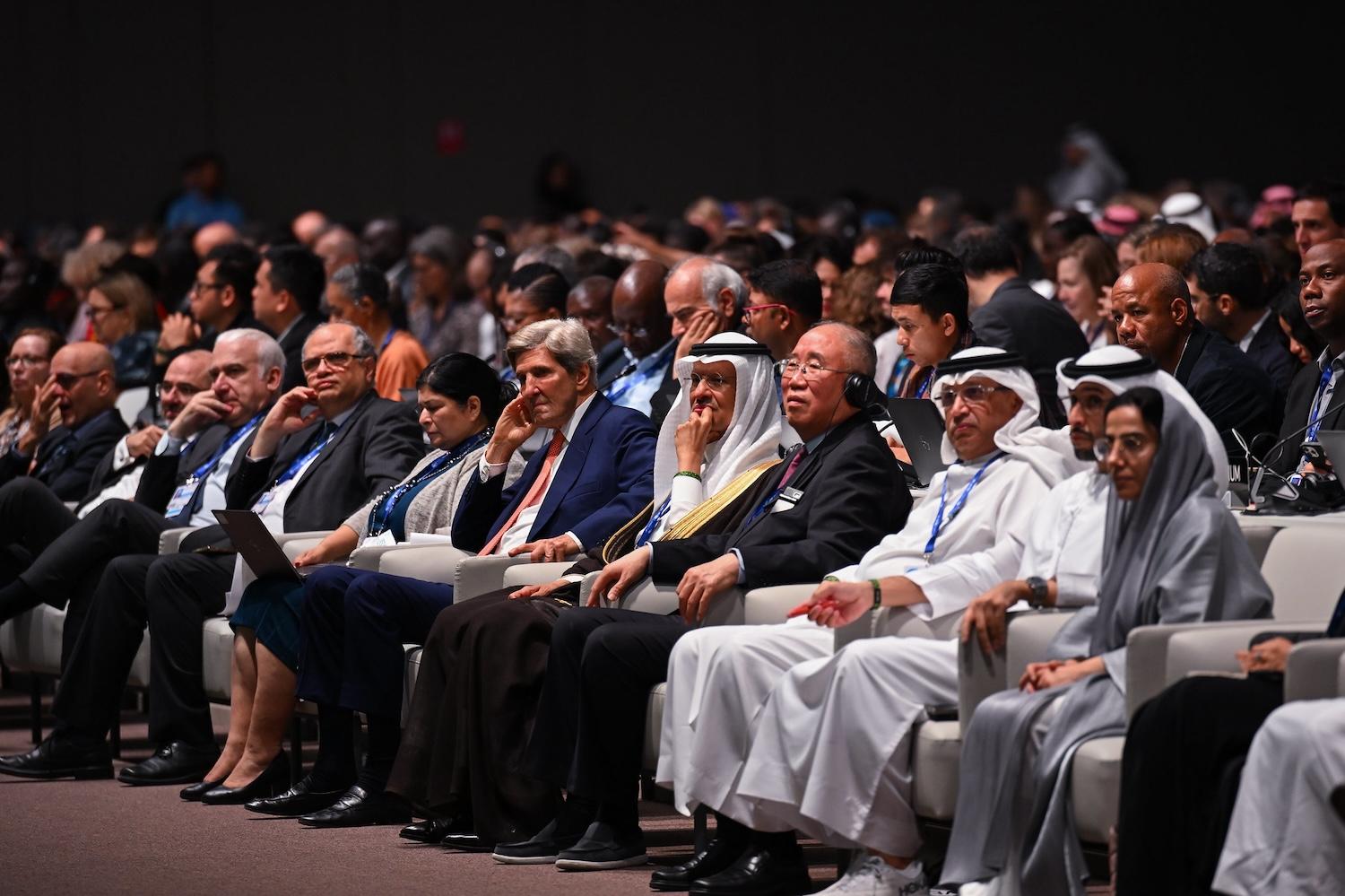 delegates during the close of cop28